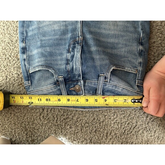 American Eagle Jeans Women’s 000 Short High Rise Jegging Distressed Denim - Picture 4 of 9